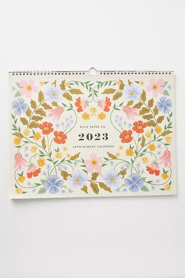 Rifle Paper Co. 2023 Bramble Appointment Calendar | Anthropologie (UK)