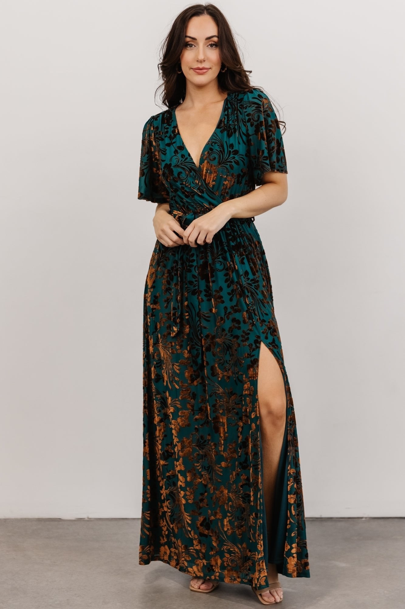Uma Velvet Maxi Dress | Baltic Born