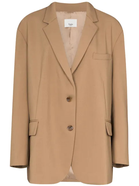 Bea single-breasted boxy blazer | Farfetch Global