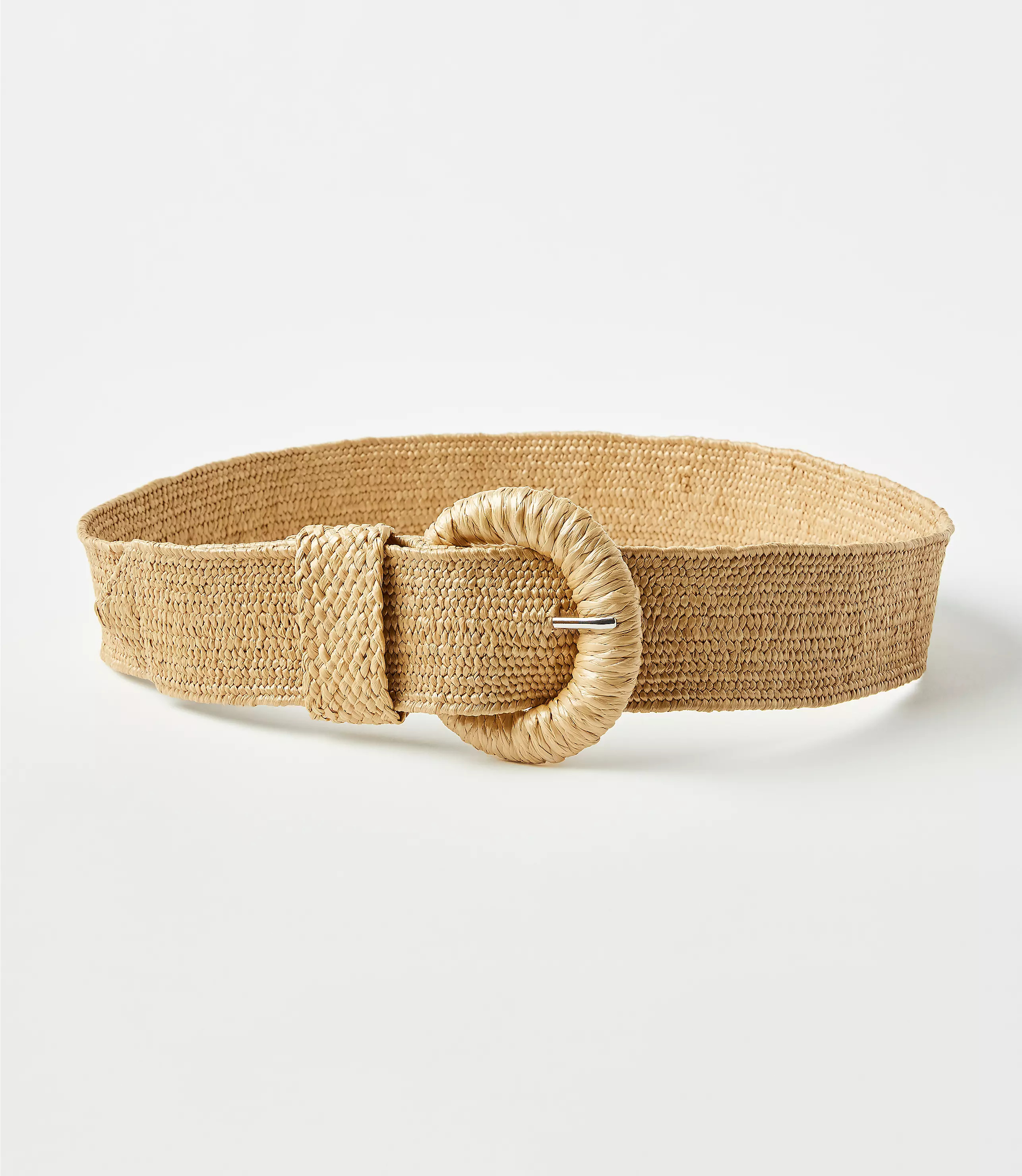 Raffia Stretch Belt | LOFT