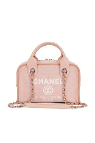Chanel Deauville Handbag in Pink | FWRD 
