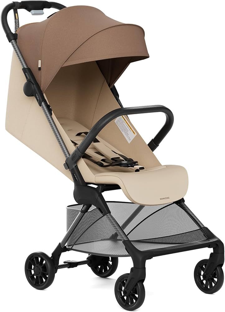 Lightweight Baby Strollers for Airplane, Ultra-Compact Travel Stroller, Lighter & Stronger Foldin... | Amazon (US)