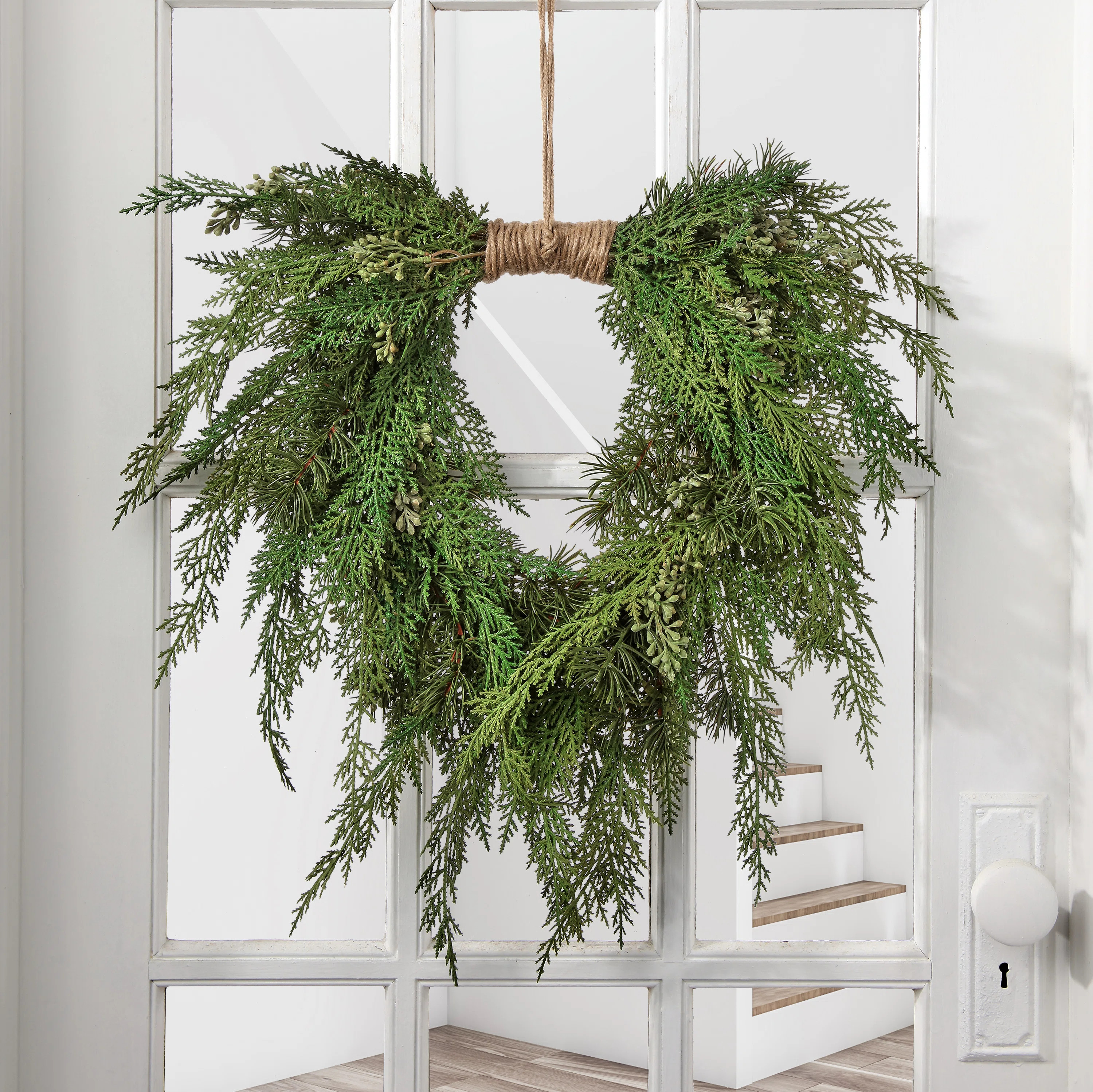 Natural Touch Polyethylene Wreath | Wayfair North America