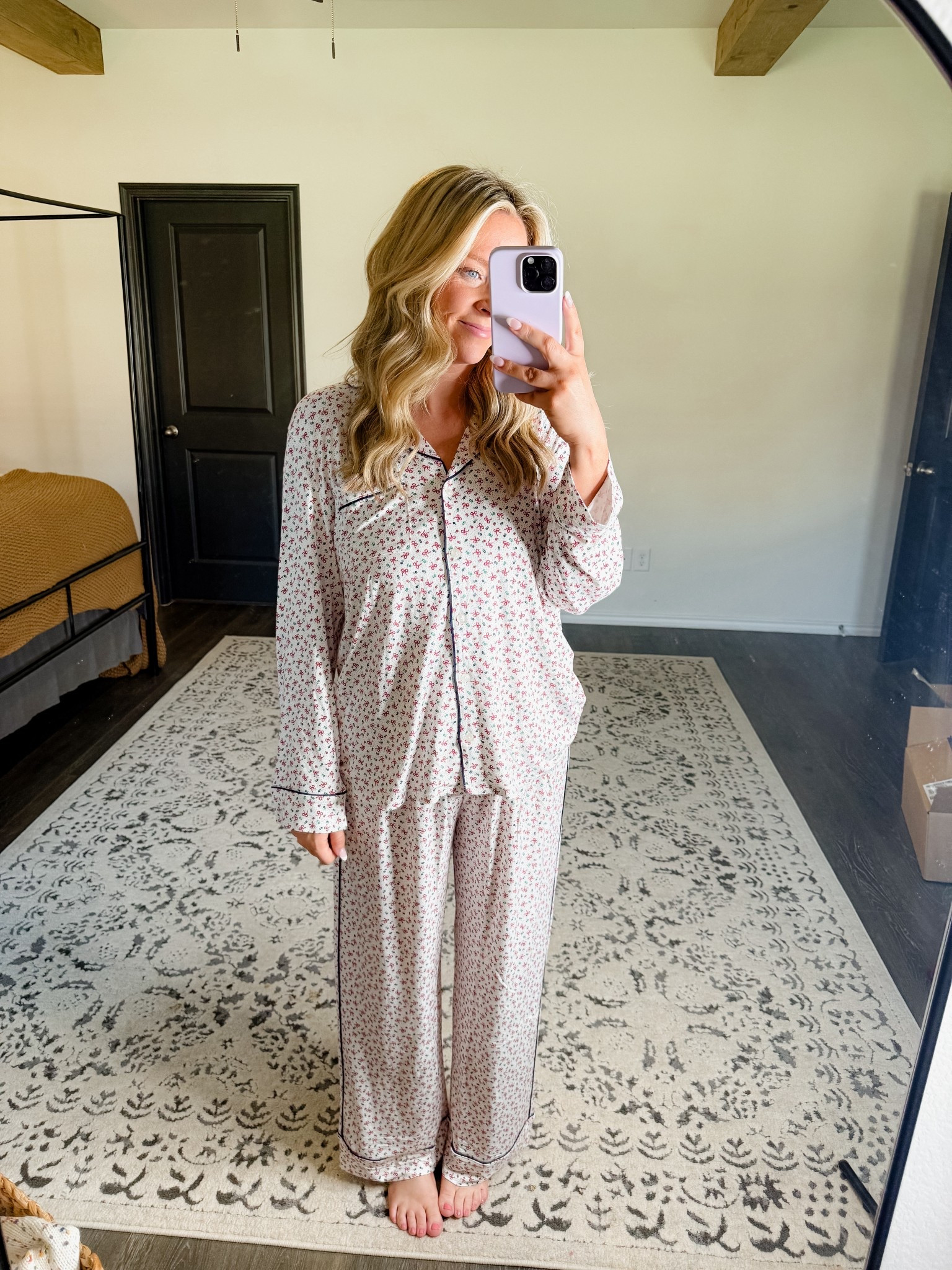 Aerie holiday pjs are here!! 25% off wearing a size M on top and bottom! 

#LTKFindsUnder50 #LTKStyleTip #LTKHoliday