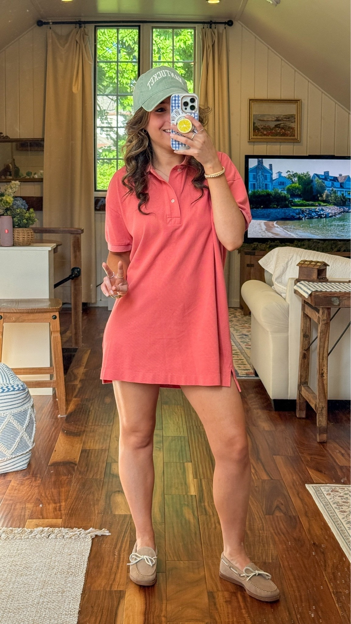 2008 preppy is calling in the form of the cutest t-shirt dress from @Tuckernuck 🦞🌊

summer staples / summer outfit / summer outfit inspiration / cute summer outfit / coastal grandmother / coastal granddaughter / classic style / cute summer clothes / tuckernuck / nantucket / preppy / murrays toggery / nantucket red / shirt dress / moccasins / boat shoes / baseball hat

#LTKootd #LTKgrwm #LTKSeasonal