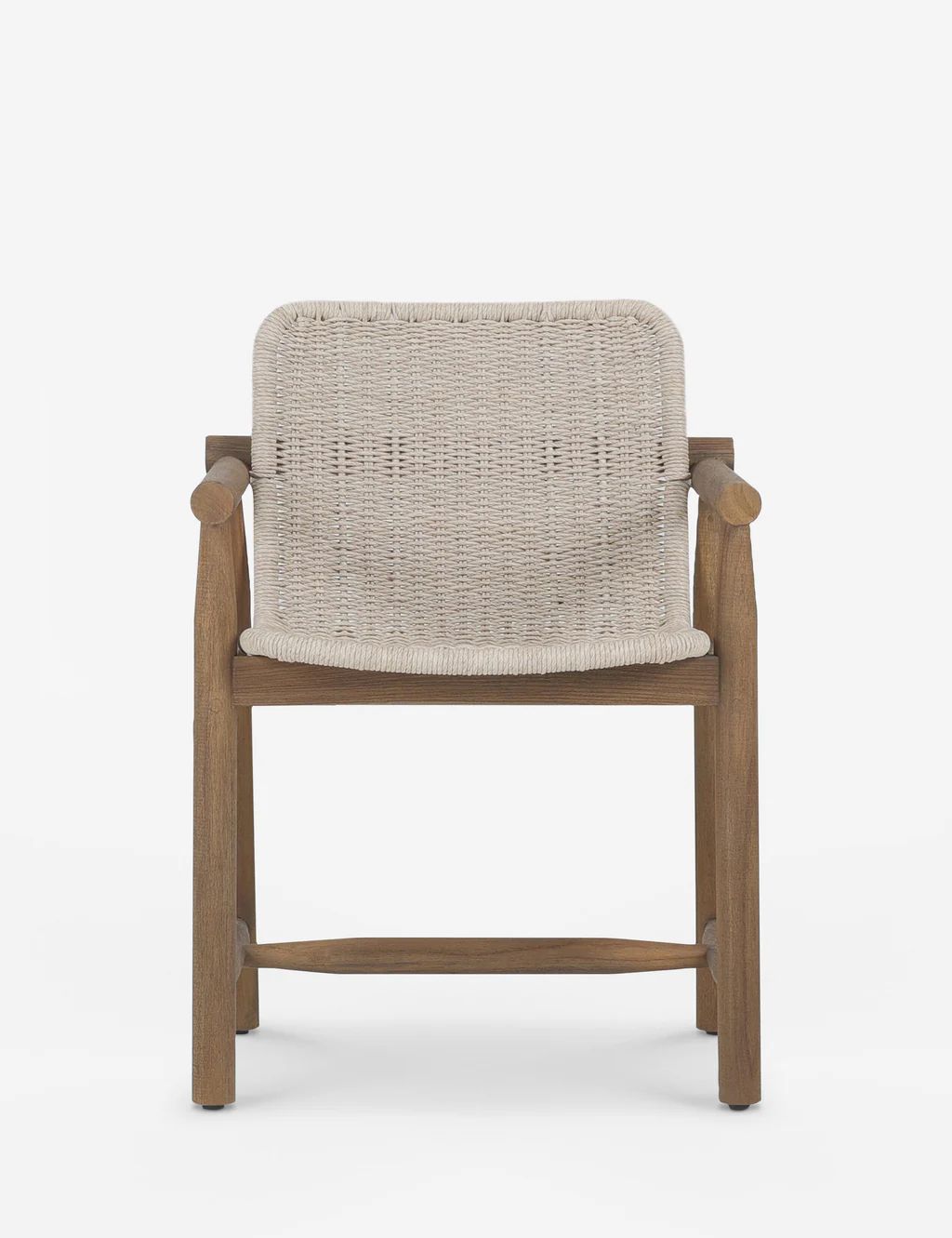 Dume Indoor / Outdoor Dining Arm Chair by Amber Lewis x Four Hands | Lulu and Georgia 