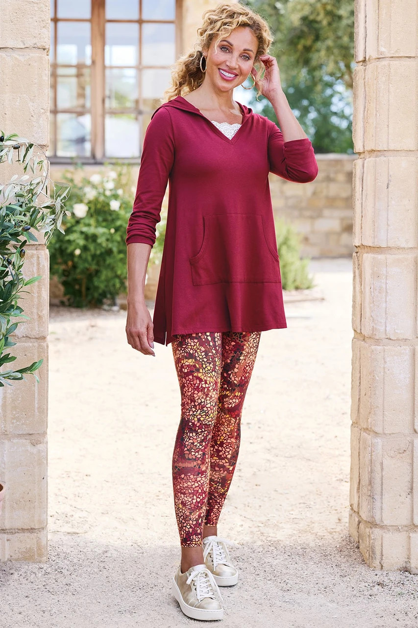 Must Have Mosaic Tile Leggings | Soft Surroundings