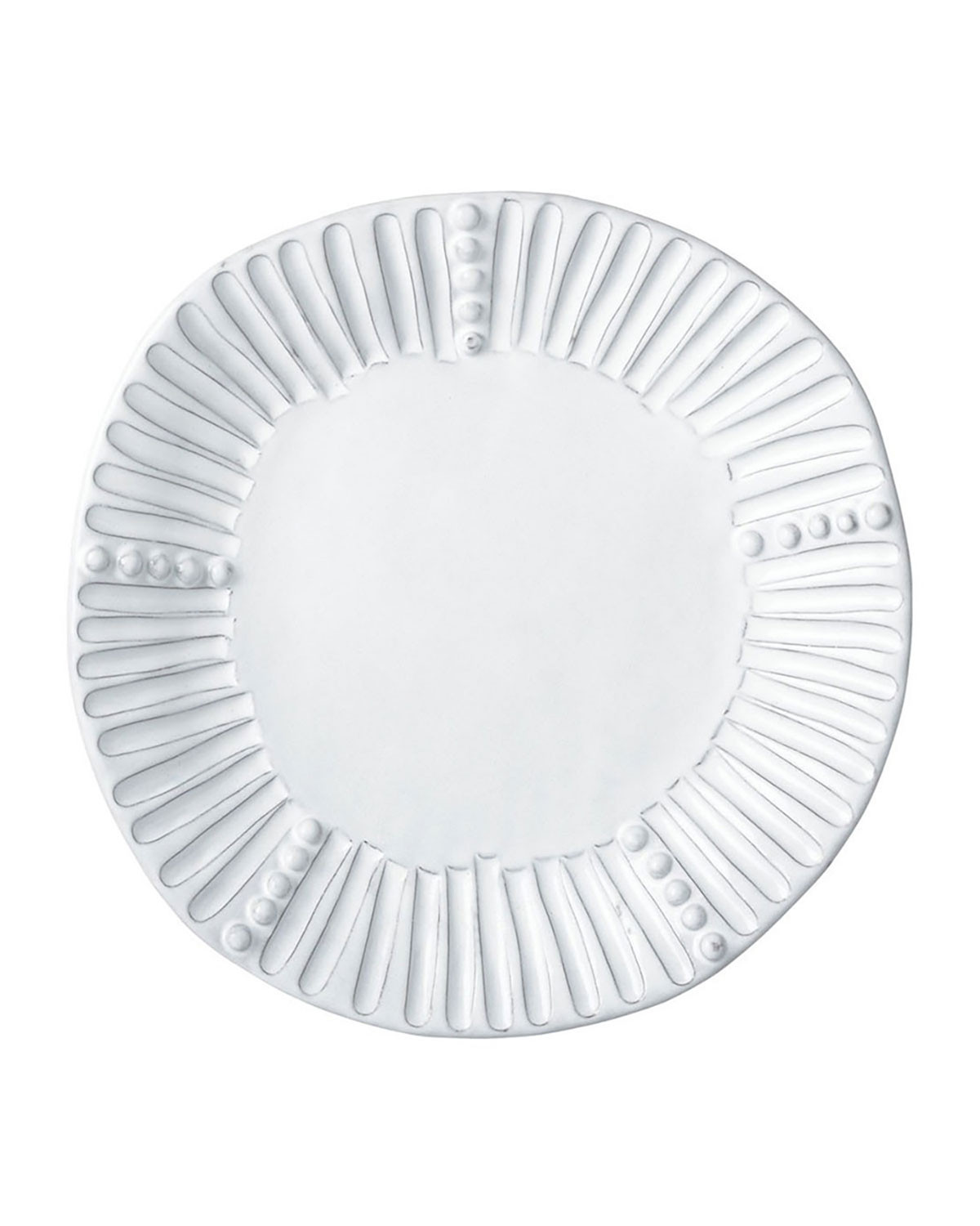 Incanto White Stripe Salad Plate | Neiman Marcus