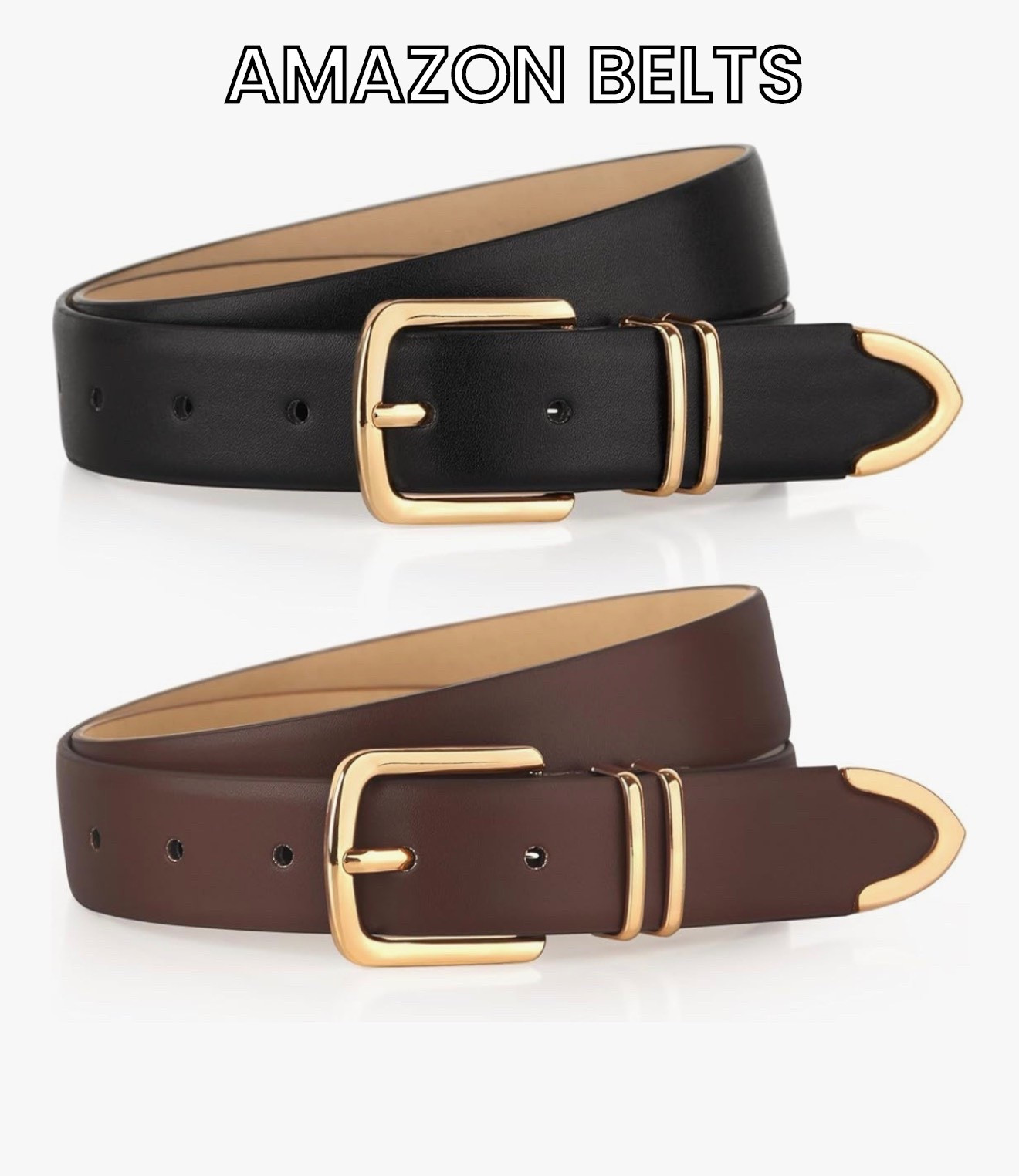 These belts from Amazon are so nice! Very good quality and look amazing, they add a nice extra detail to a plain outfit. 

#LTKootd #LTKFindsUnder50 #LTKgrwm