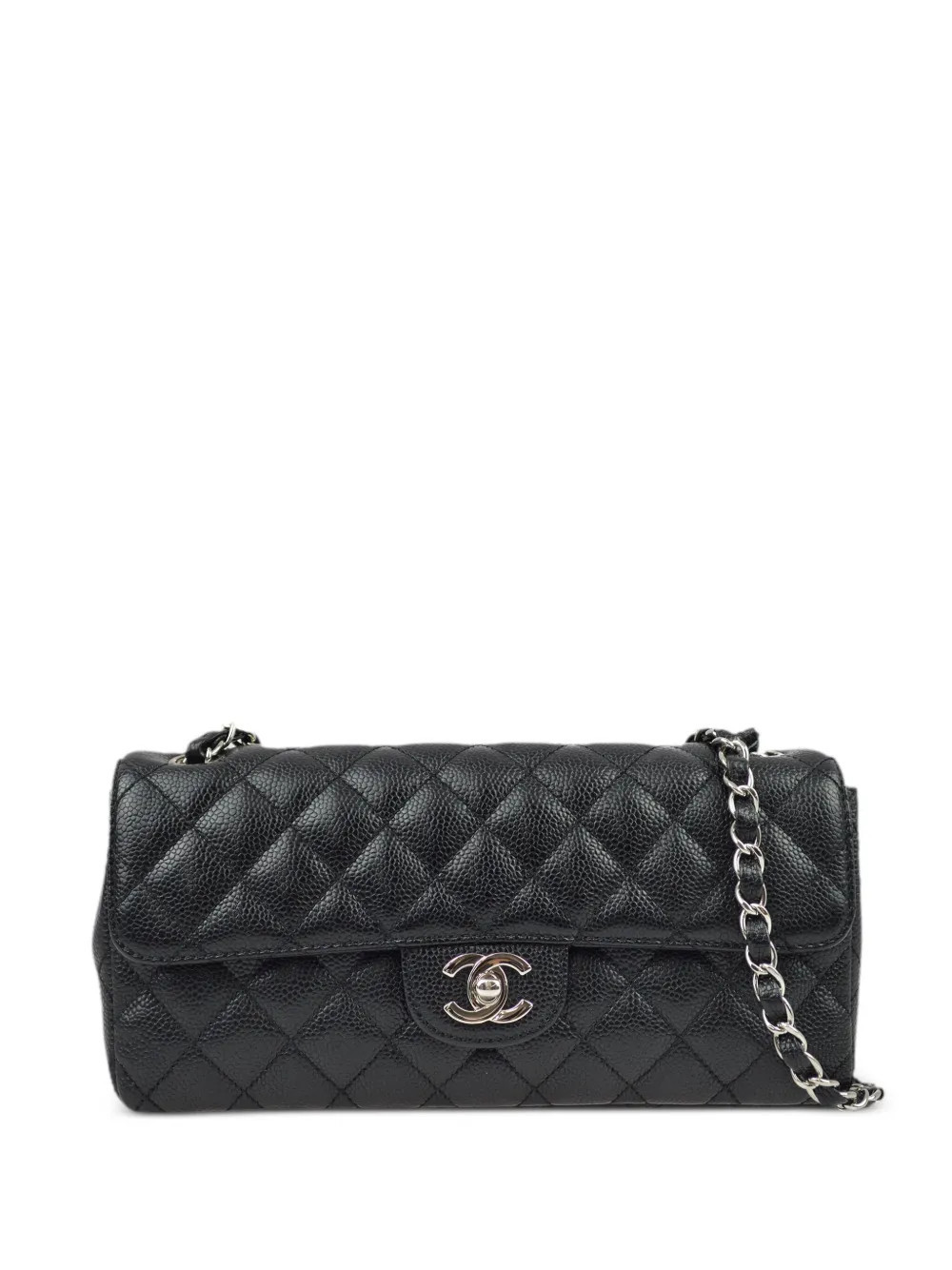 CHANEL Pre-Owned 2007 East West shoulder bag - Black | Farfetch Global