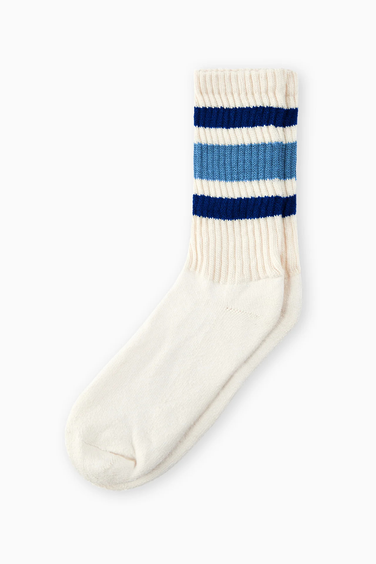Classic Stripe Sock - Royal/Sky | Joah Brown
