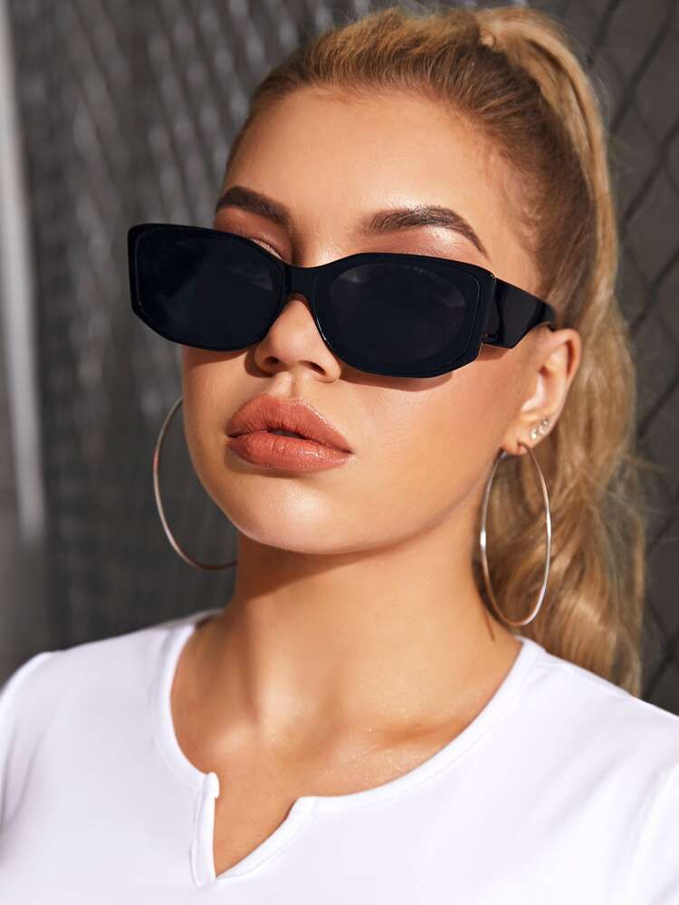 Acrylic Frame Sunglasses | SHEIN