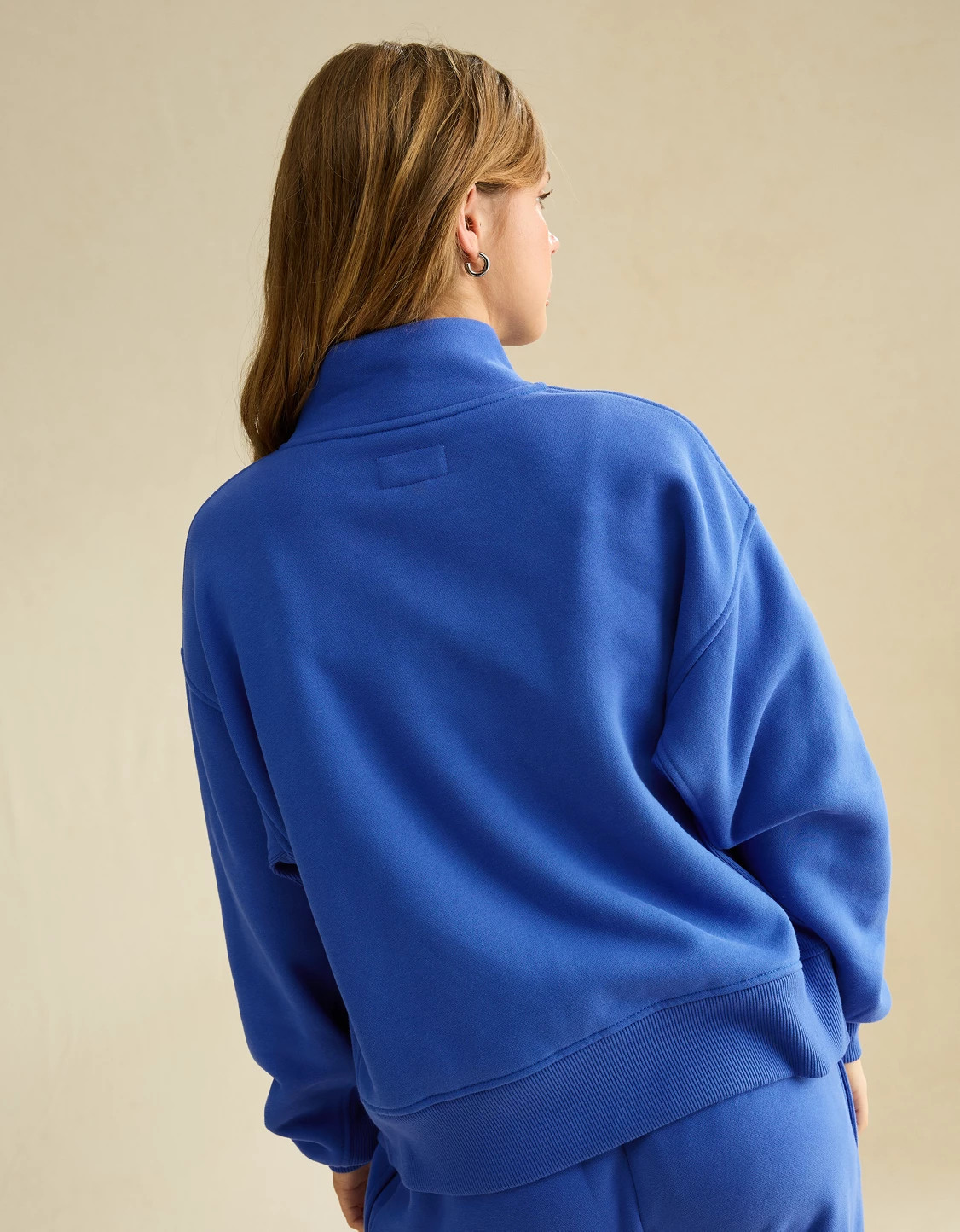 AE Everyday Luxe Quarter-Zip Sweatshirt | American Eagle Outfitters (US & CA)