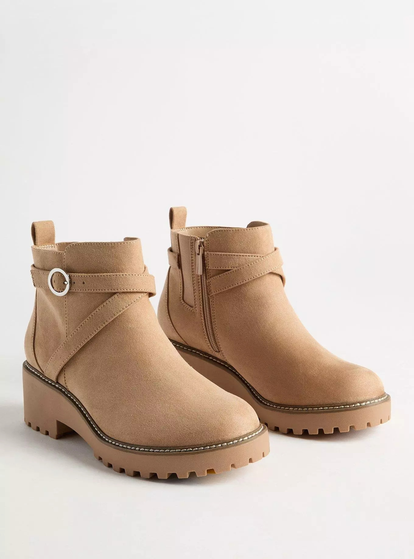 Buckle Wedge Bootie (WW) | Torrid (US & Canada)