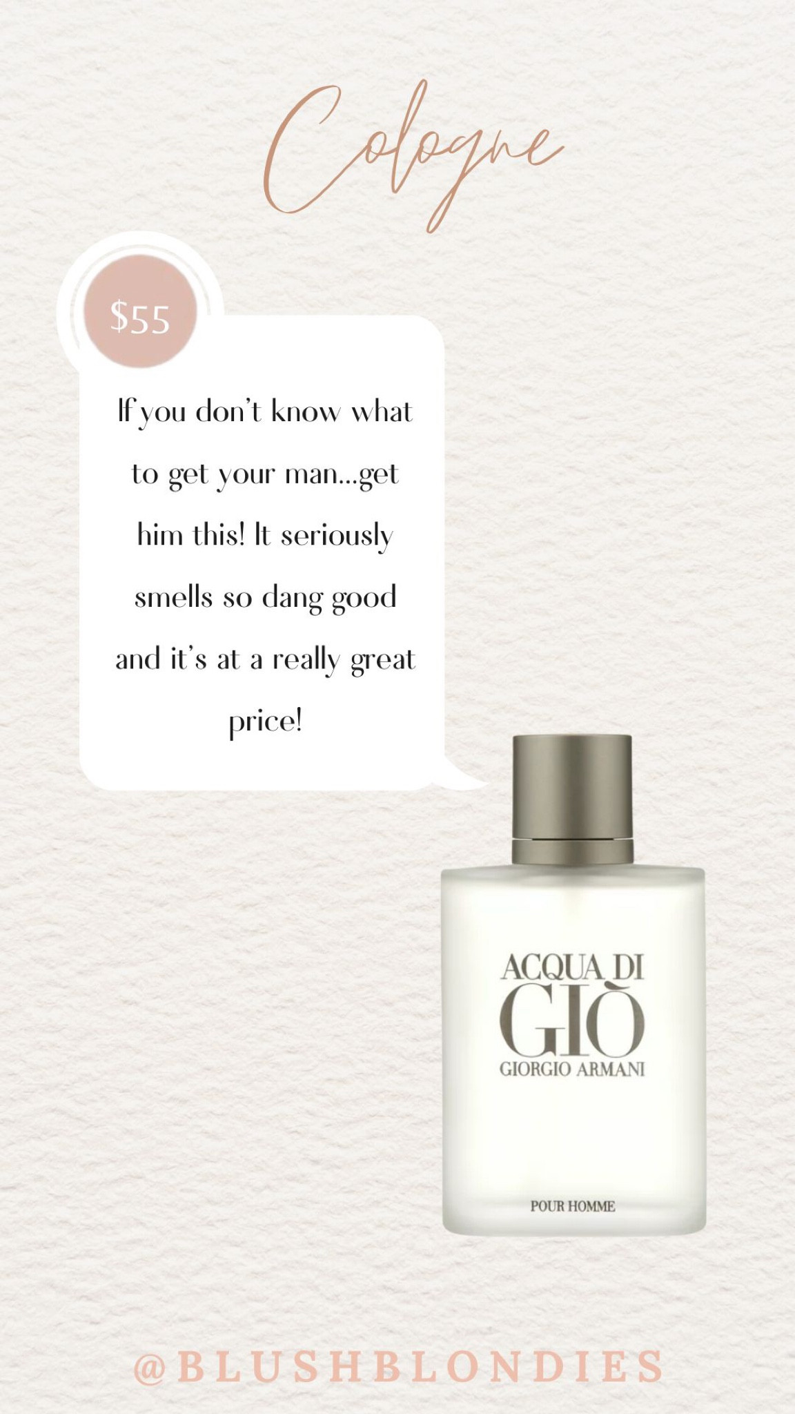 Oh my gosh… This Georgie Armani cologne smells so dang good. If you’re looking for a gift for the man in your life, look no farther this is it! 

#LTKHoliday #LTKCyberweek #LTKmens