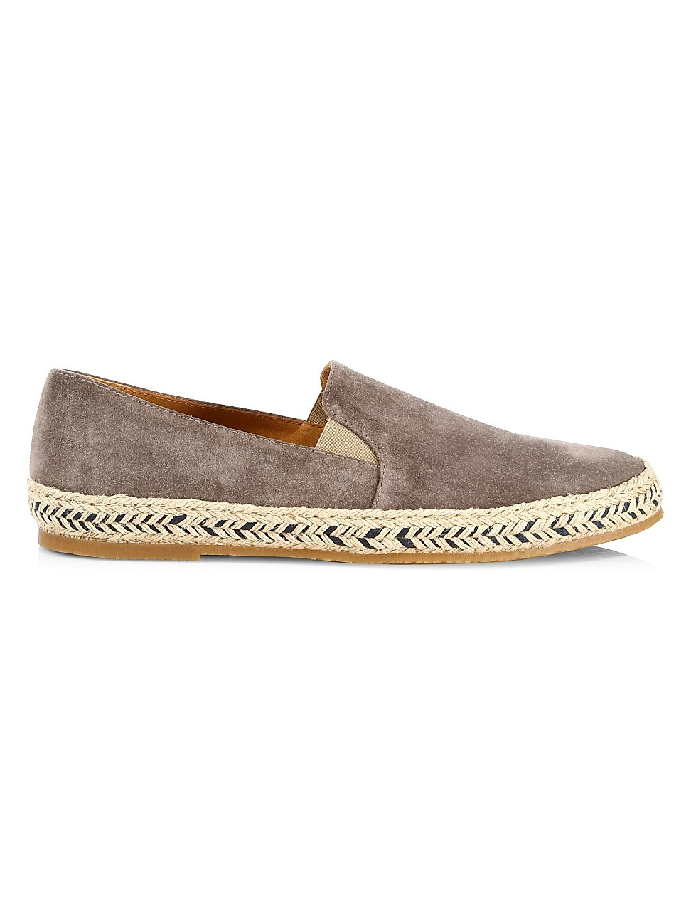 Paul Stuart Men's Miguel II Suede Espadrilles - Grey - Size 12 | Saks Fifth Avenue