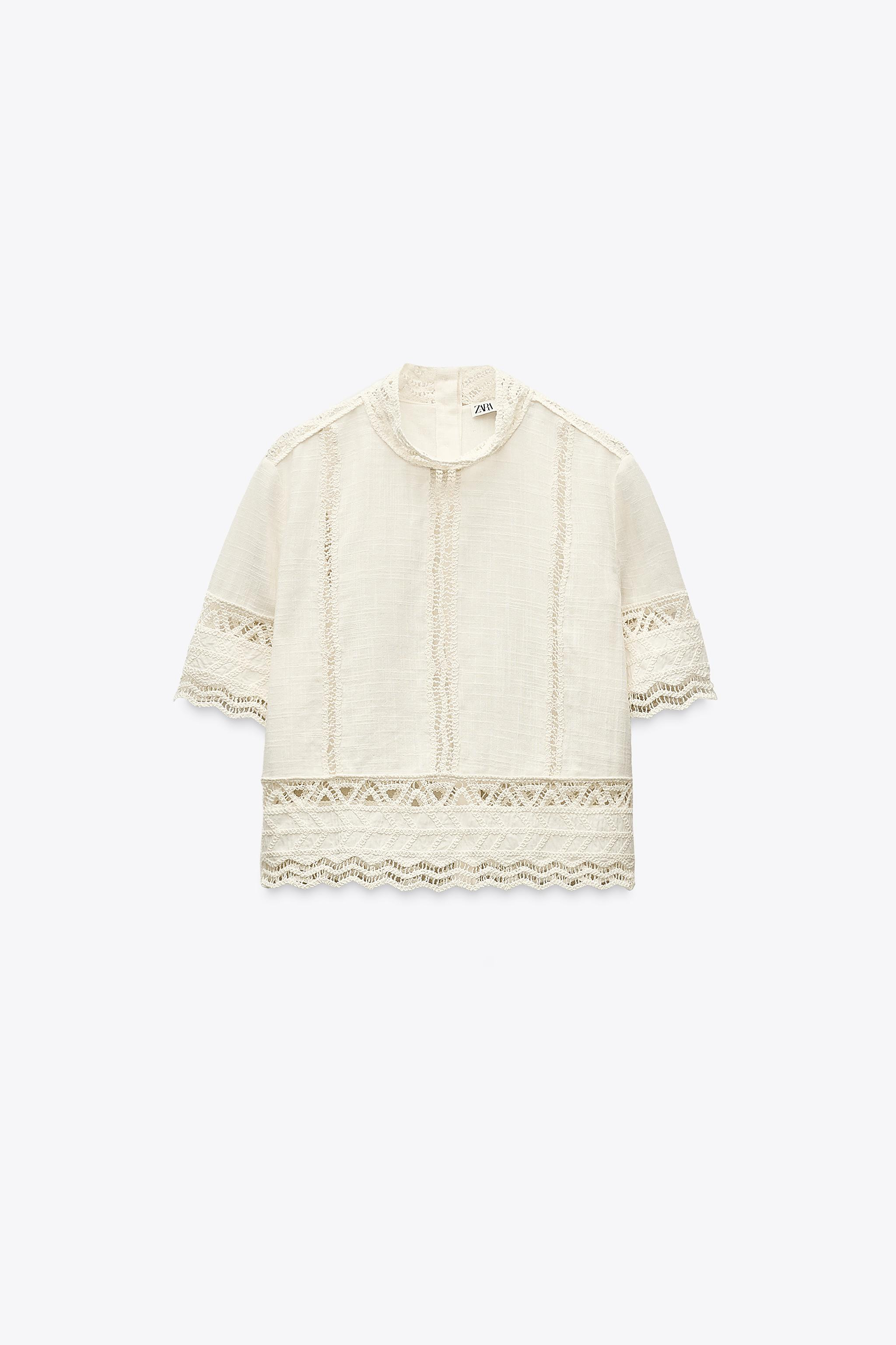 CROCHET SHIRT ZW COLLECTION | Zara US