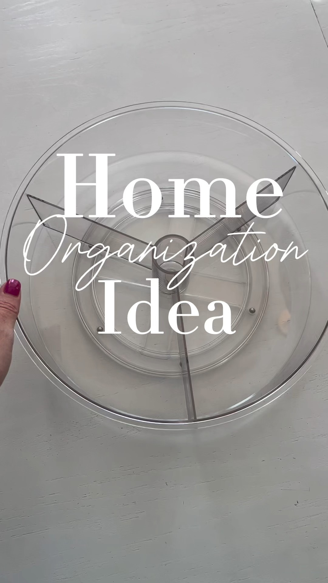 Grab this acrylic lazy susan storage to organize your essentials in cabinets, closets, and pantries! 
Organization tips, storage solutions, declutter, home hacks

#LTKHome #LTKSeasonal #LTKFindsUnder50