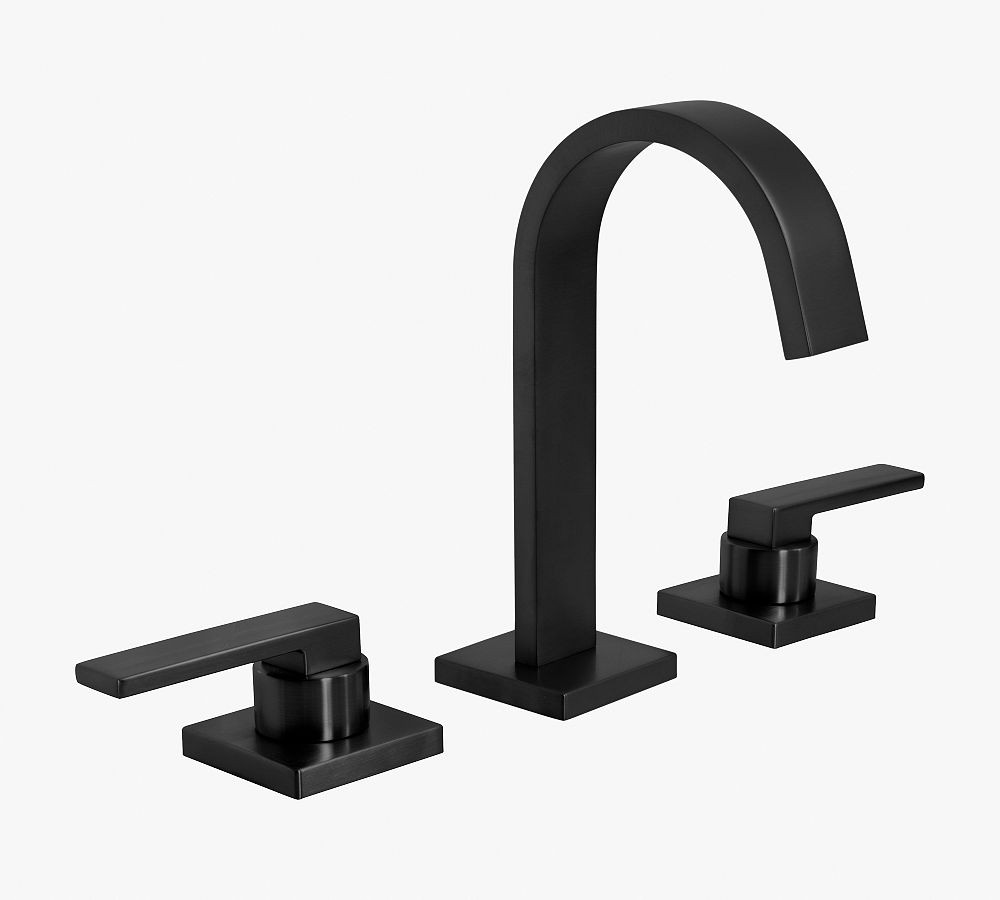 Armel Lever Handle Widespread Bathroom Sink Faucet | Pottery Barn (US)