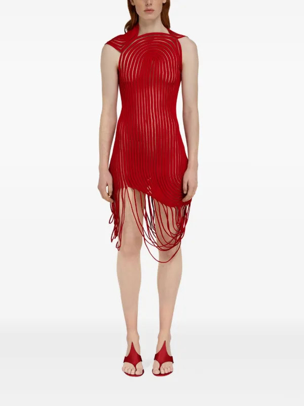 asymmetric mini dress | Farfetch Global