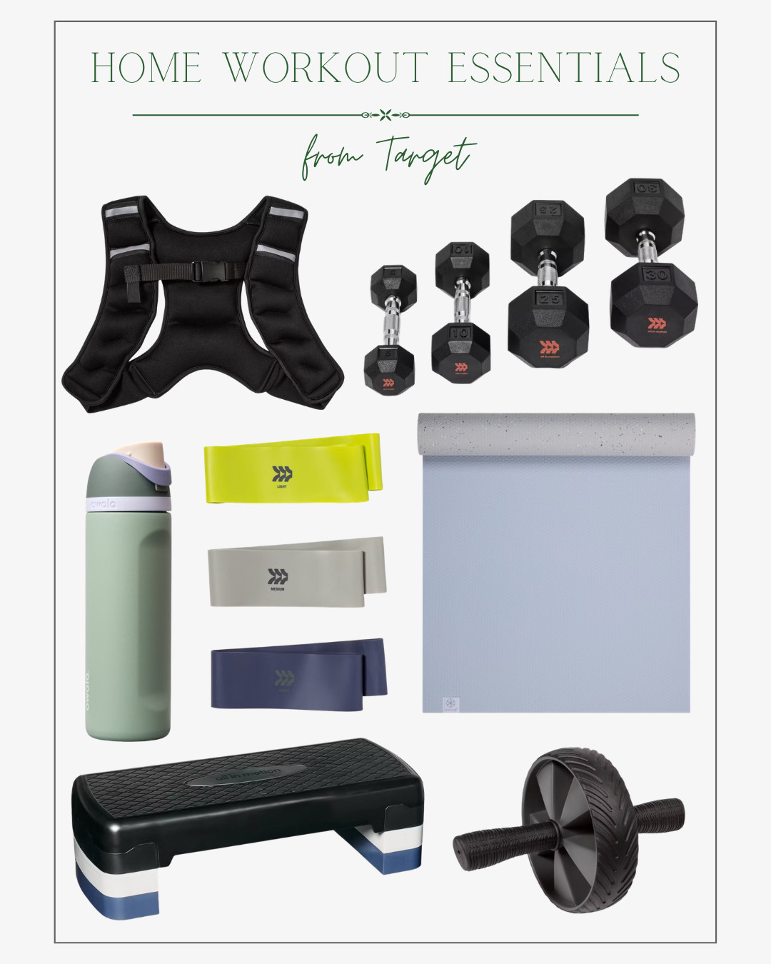 Upgrade your home workouts with exercise essentials from Target! 

 #LTKfitnessgoals #LTKselfcare #LTKActive
