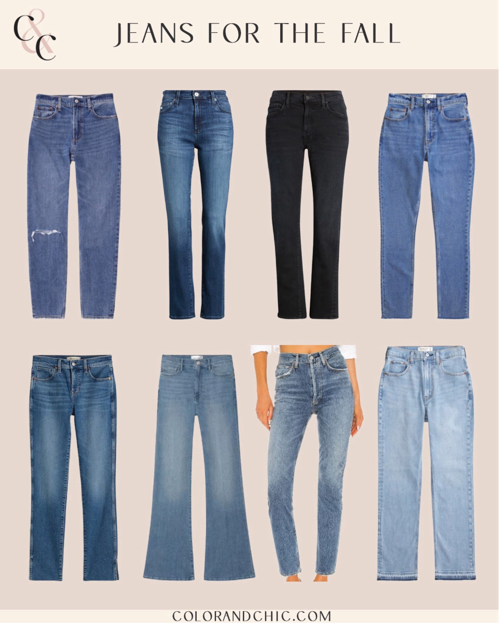 Jeans for the fall time! Love these because they’re versatile for year-round, too  

#LTKSeasonal #LTKStyleTip