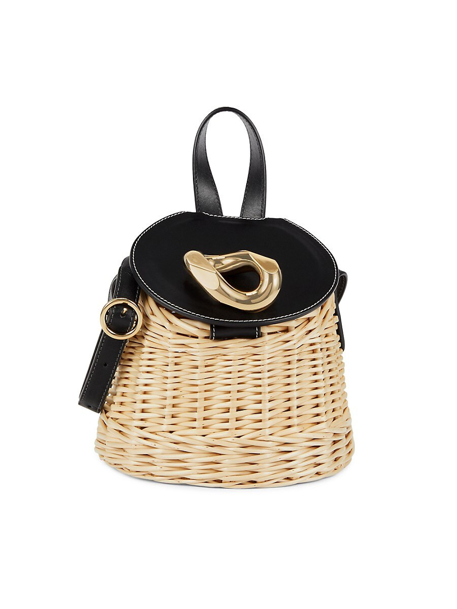 JW Anderson Women's Wicker Bucket Bag - Beige | Saks Fifth Avenue OFF 5TH
