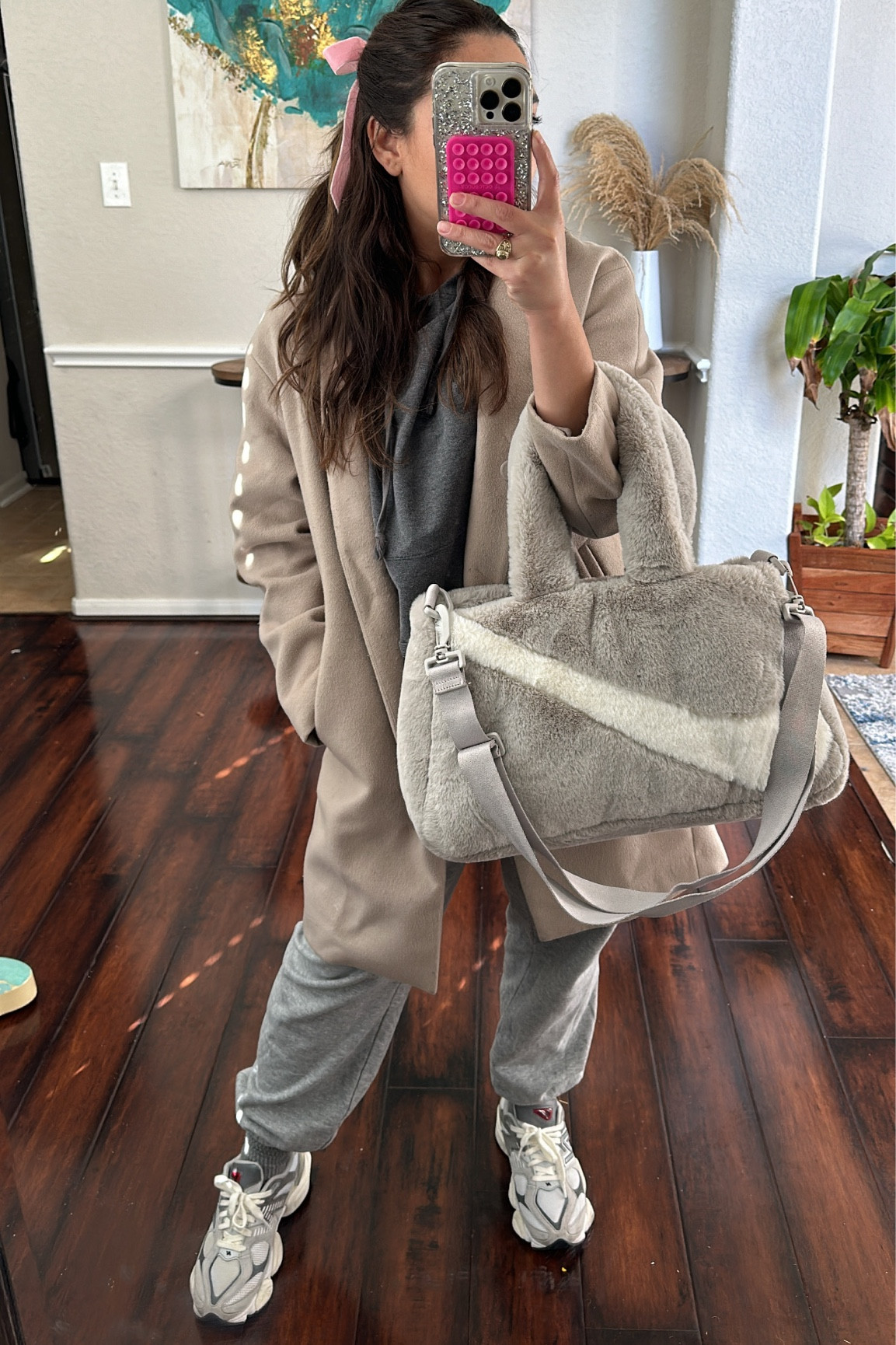 Saturday running errands OOTD ! 
Jacket : small 
Joggers: medium 
Shoes: 7 

#LTKfitness #LTKMostLoved #LTKtravel