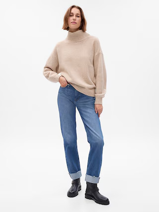 CashSoft Mockneck Sweater | Gap (US)