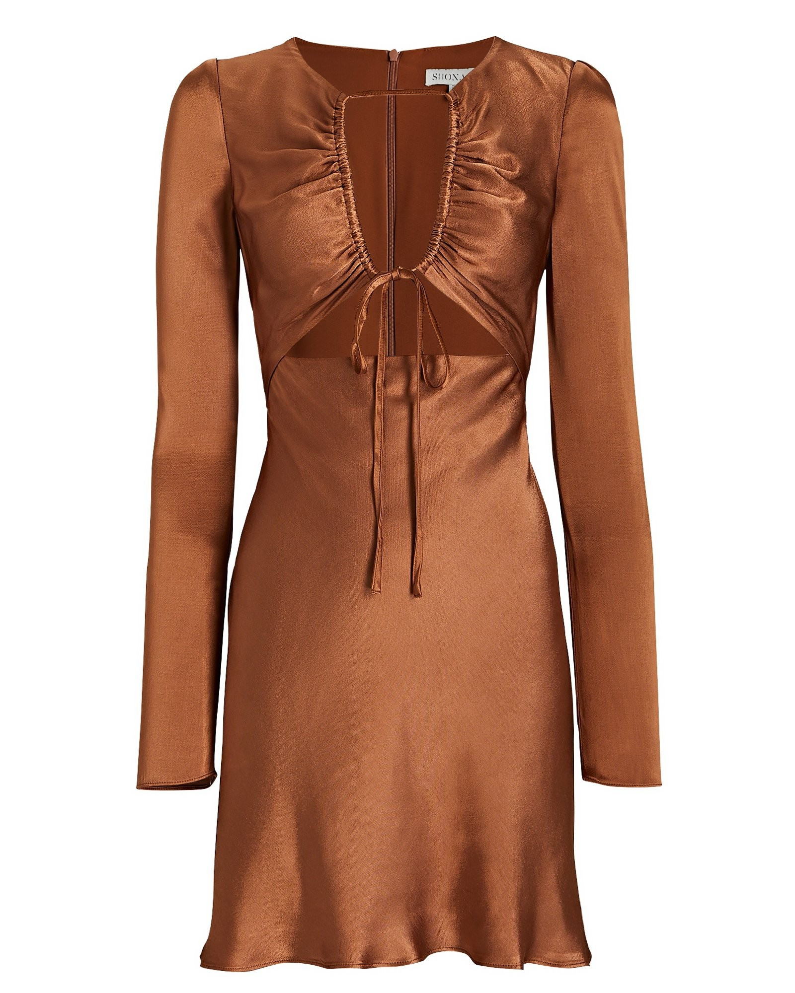 Felicity Cut-Out Mini Dress | INTERMIX