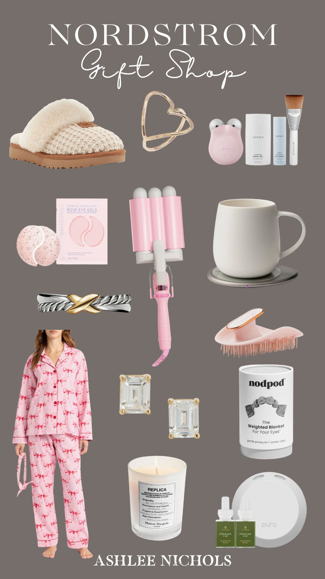 Nordstrom gift shop


gift guide, gifts for her, holiday gifts, ugg slippers, bow pj set, beauty gifts 

 #LTKGiftGuide #LTKHoliday #LTKBeauty