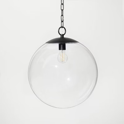 Glass Ceiling Pendant Black - Threshold™ designed with Studio McGee | Target