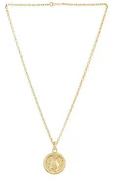 LAURA LOMBARDI LL X AMS Heaven Sip Pendant Necklace in Brass from Revolve.com | Revolve Clothing (Global)
