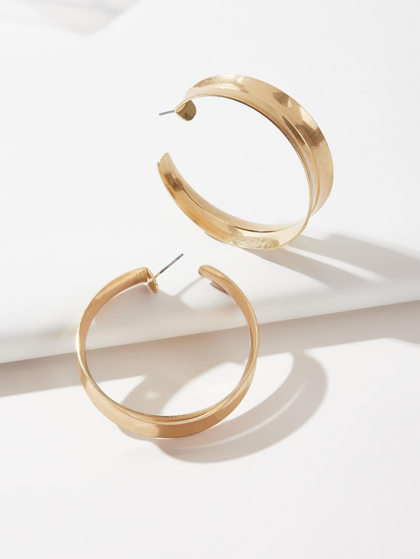Solid Hoop Earrings | SHEIN