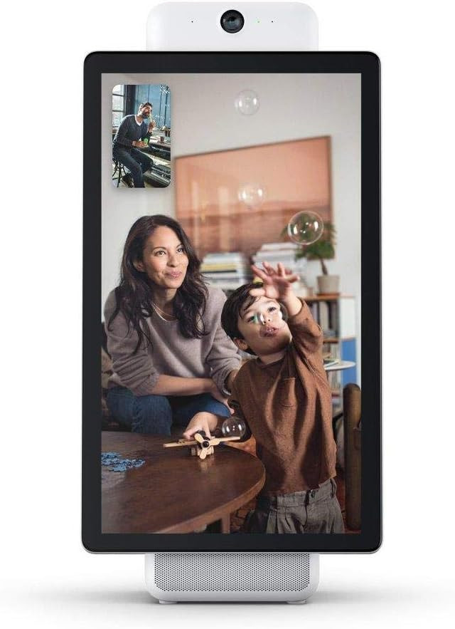 Facebook Portal Plus - Smart Video Calling 15.6” Touch Screen Display with Alexa - White | Amazon (US)