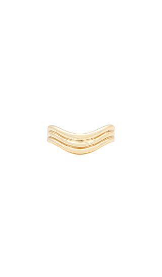 Waves Ring in Gold | Revolve Clothing (Global)