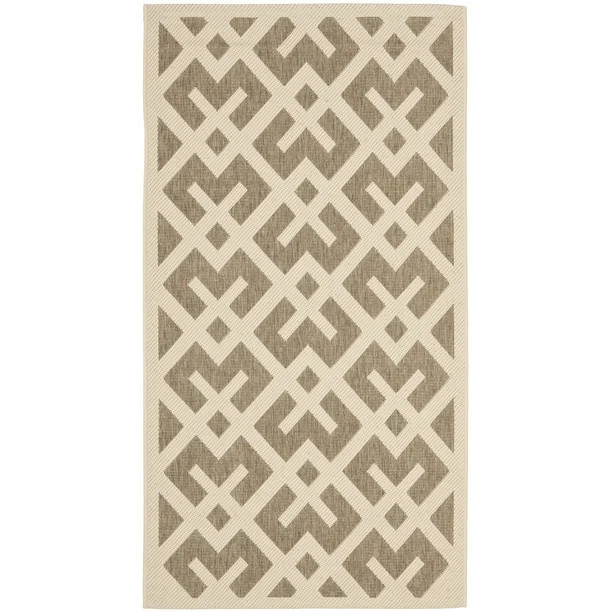 Safavieh Courtyard Alvin Geometric Indoor/Outdoor Area Rug or Runner | Walmart (US)