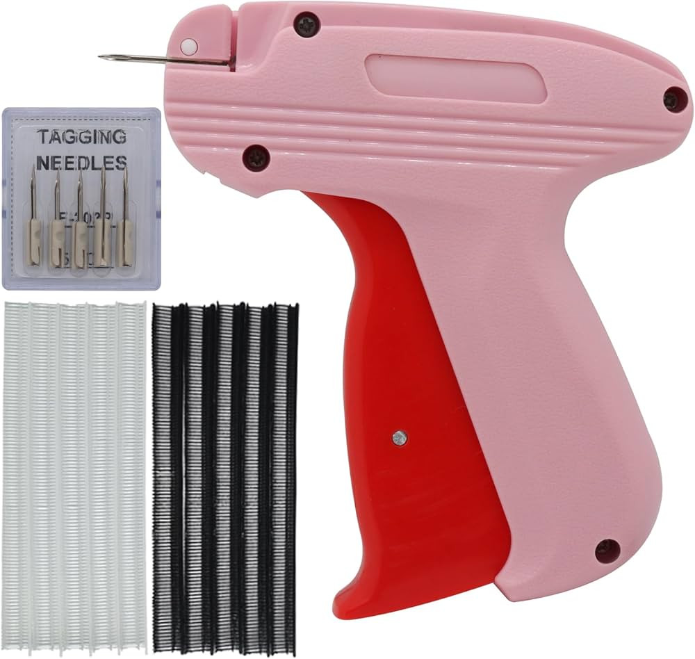 Quick Clothing Fixer, Mini Stitch Gun for Clothes, Mini Tagging Gun, Hemming Sewing Tool Kit with... | Amazon (US)
