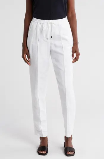 Linen Blend Drawstring Pants | Nordstrom Rack