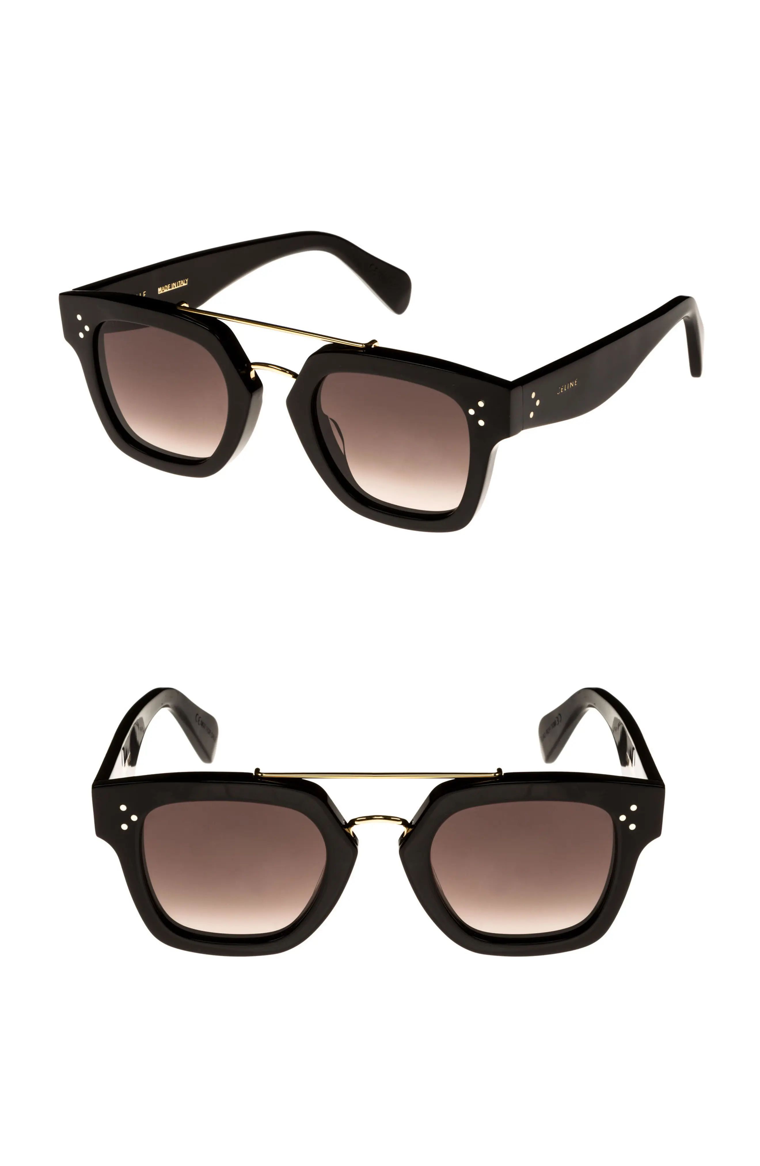 Céline 47mm Gradient Square Sunglasses | Nordstrom