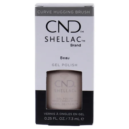 Shellac Nail Color - Beau by CND for Women - 0.25 oz Nail Polish | Walmart (US)