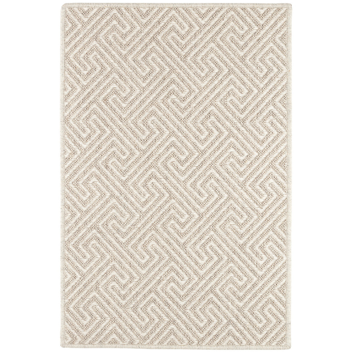 Montage Dove Grey Woven Wool Rug | Dash &amp; Albert | Annie Selke