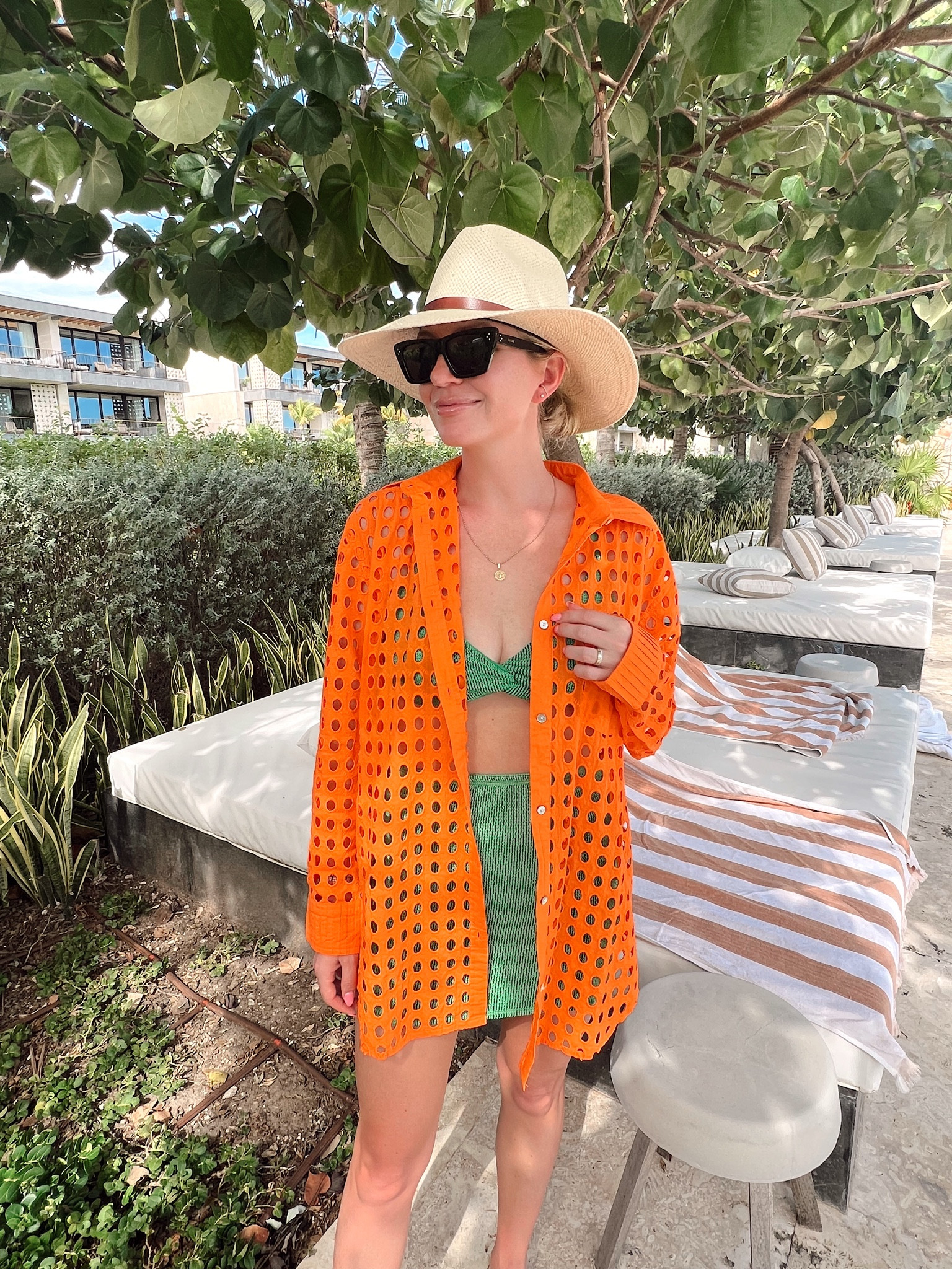 Just saw my eyelet coverup comes in black too! Wearing a size small 

#LTKswim #LTKstyletip #LTKSeasonal