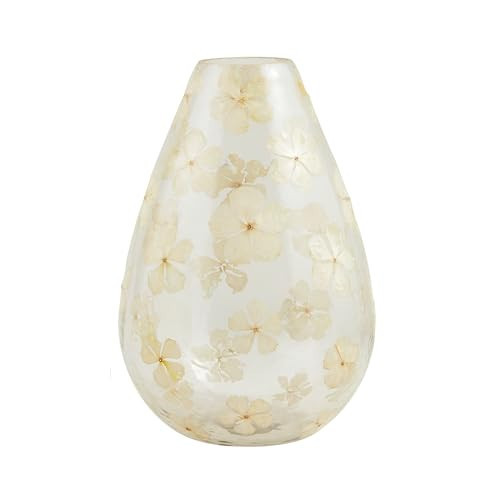 Mud Pie Large Pressed Flower Vase; Large 9" x 6" Dia | Amazon (US)