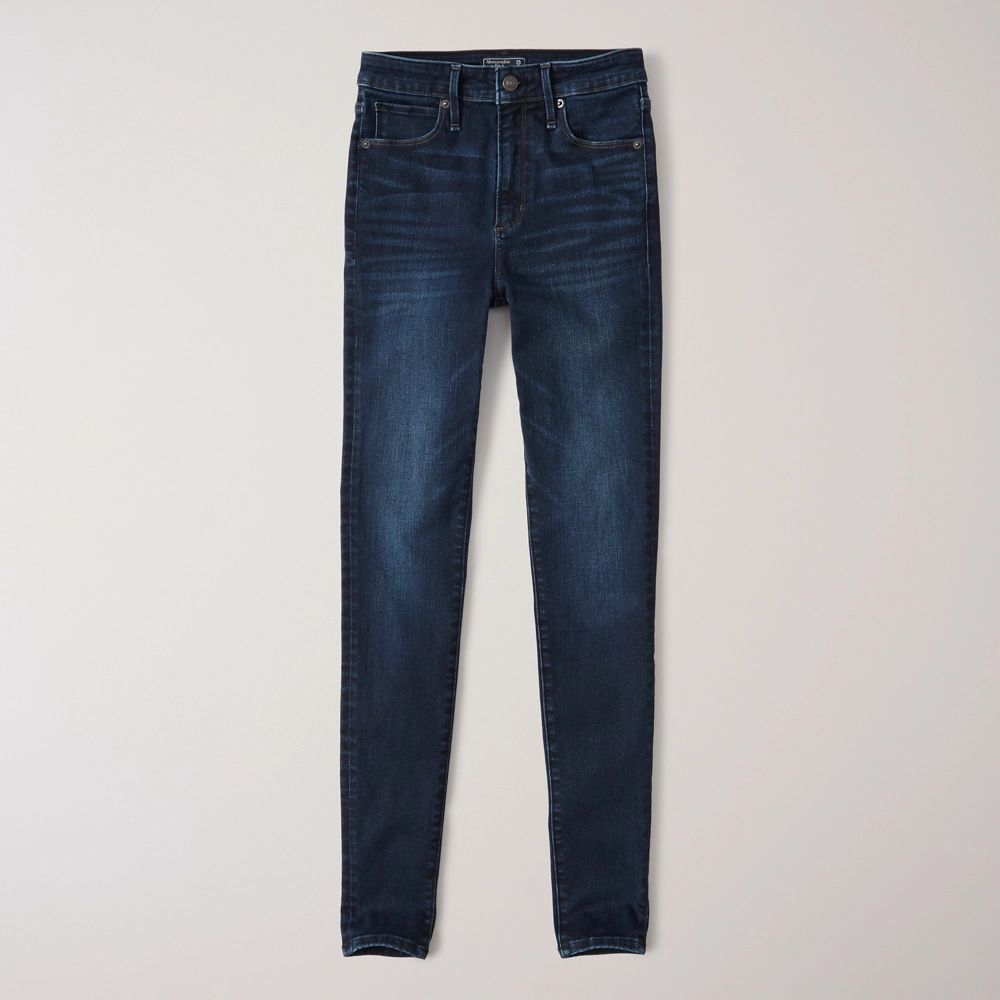 High Rise Super Skinny Jeans | Abercrombie & Fitch US & UK