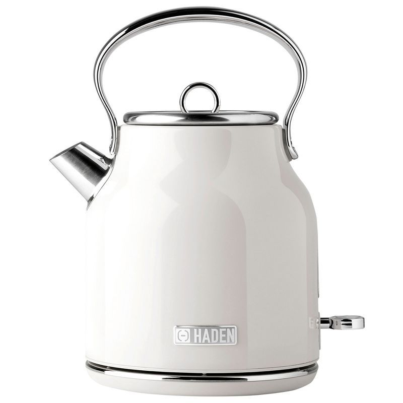 Haden 75012 Heritage 1.7 Liter Stainless Steel Body Countertop Retro Electric Kettle with Auto Sh... | Target