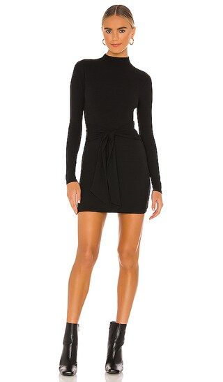 Gisele Mini Dress in Black | Revolve Clothing (Global)