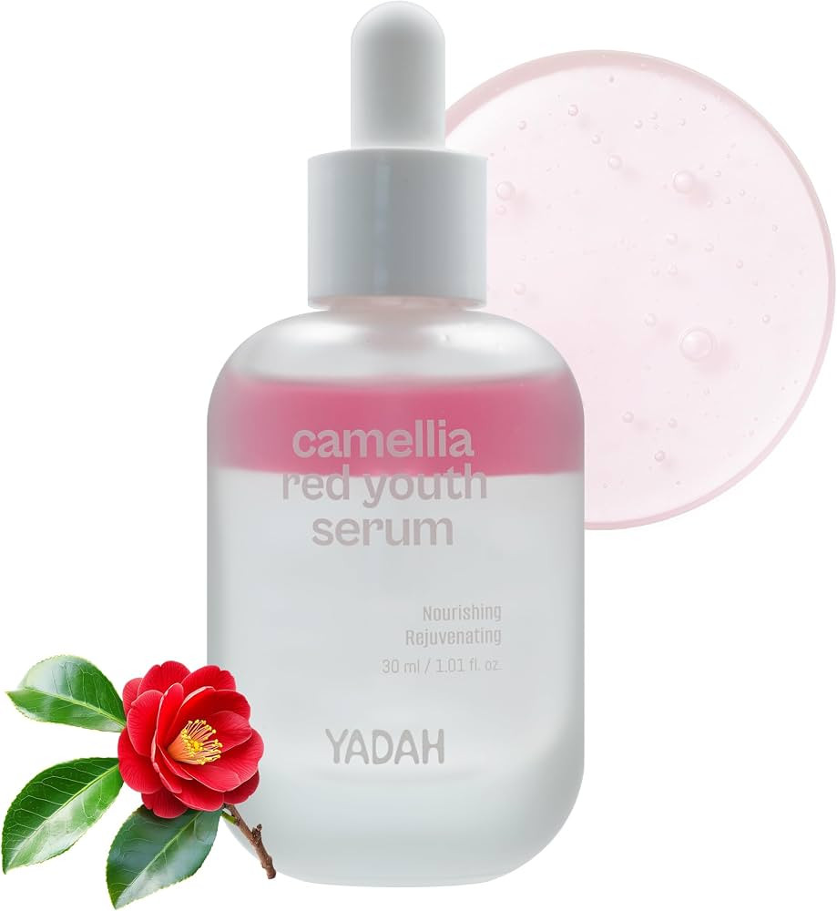 YADAH Camellia Red Youth Serum, Wrinkle care & Firming care Facial Serum with Bakuchiol and Camel... | Amazon (US)