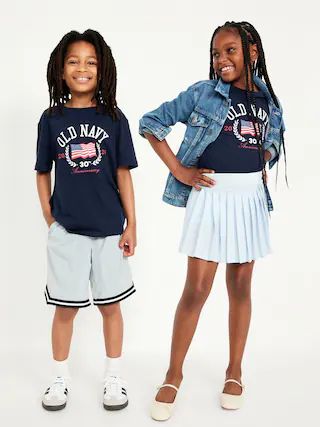 Matching Gender-Neutral Logo-Graphic T-Shirt for Kids | Old Navy (US)