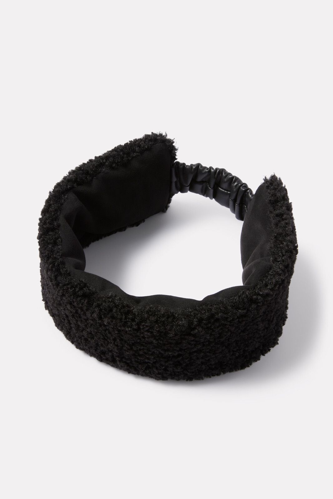 Eleni Shearling Headband | EVEREVE